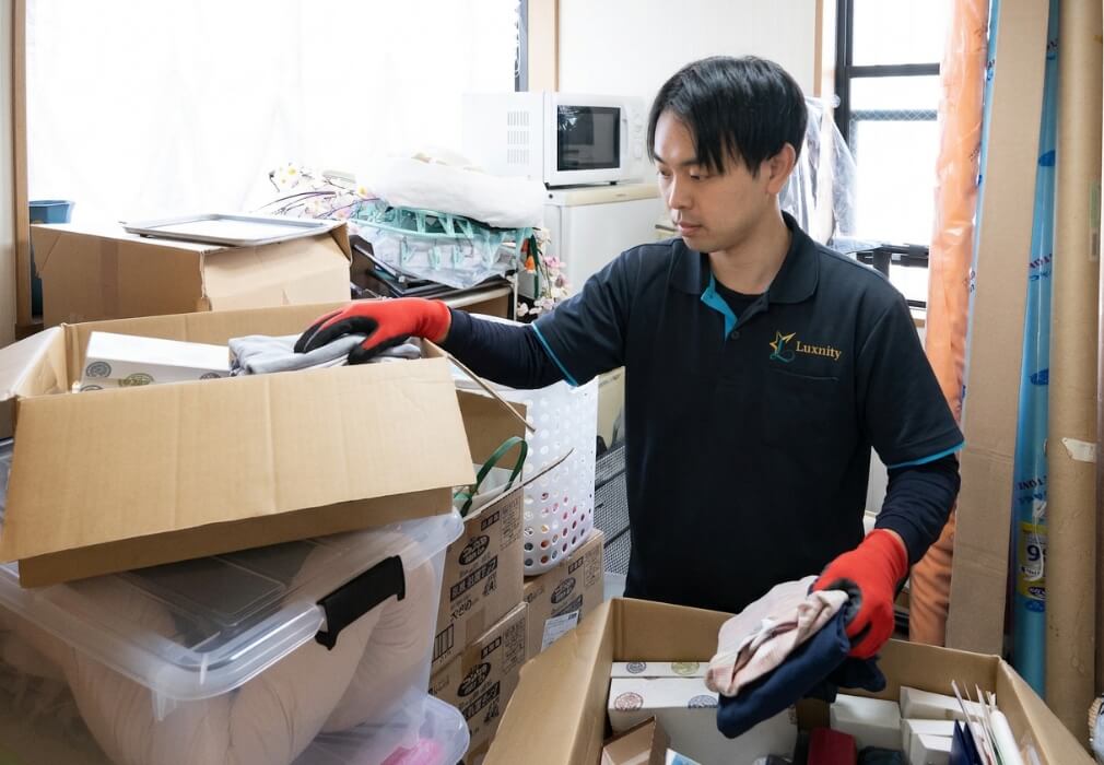 仕分け作業もお任せください