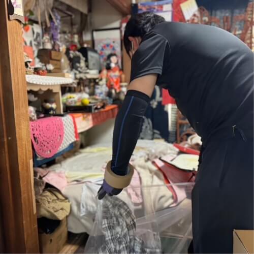 片付け・回収作業