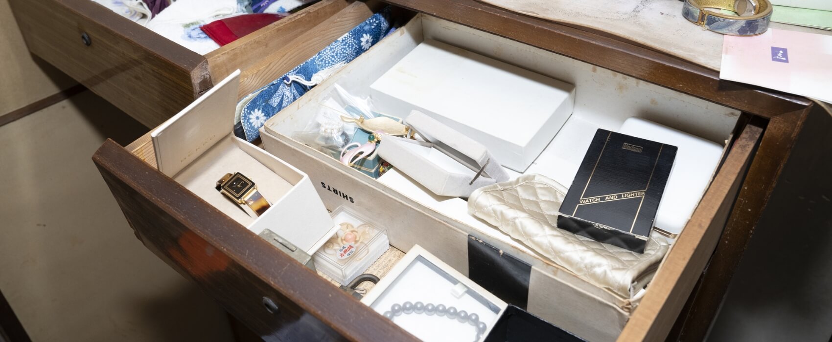 貴重品・重要書類の探索
