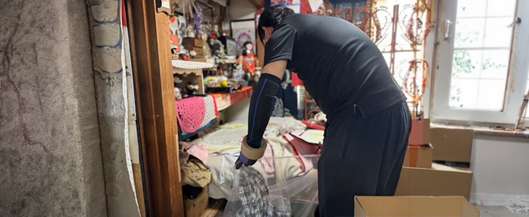 片付け・搬出作業