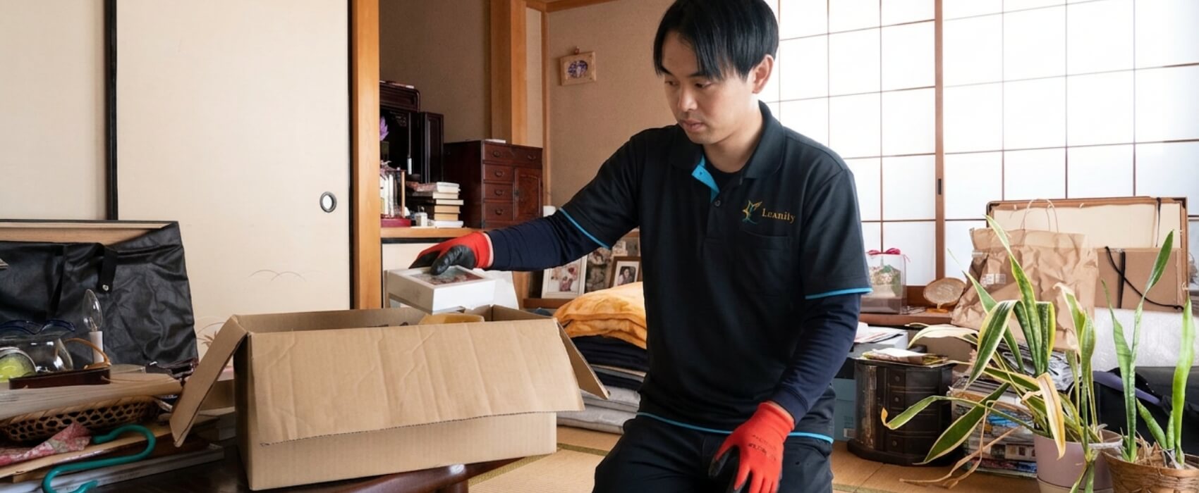 仕分け作業