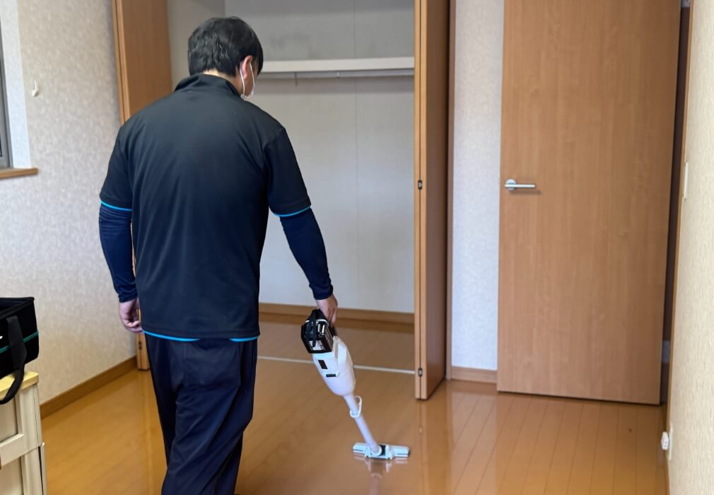 引っ越しを伴う清掃