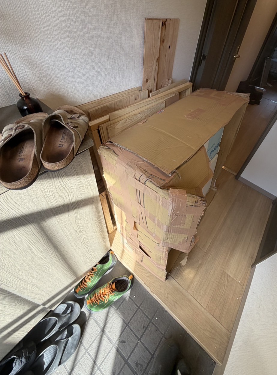 段ボール・木材回収｜お引越し後の不用品整理対応