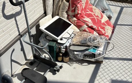 布団や健康器具など不用品をまとめて回収しました