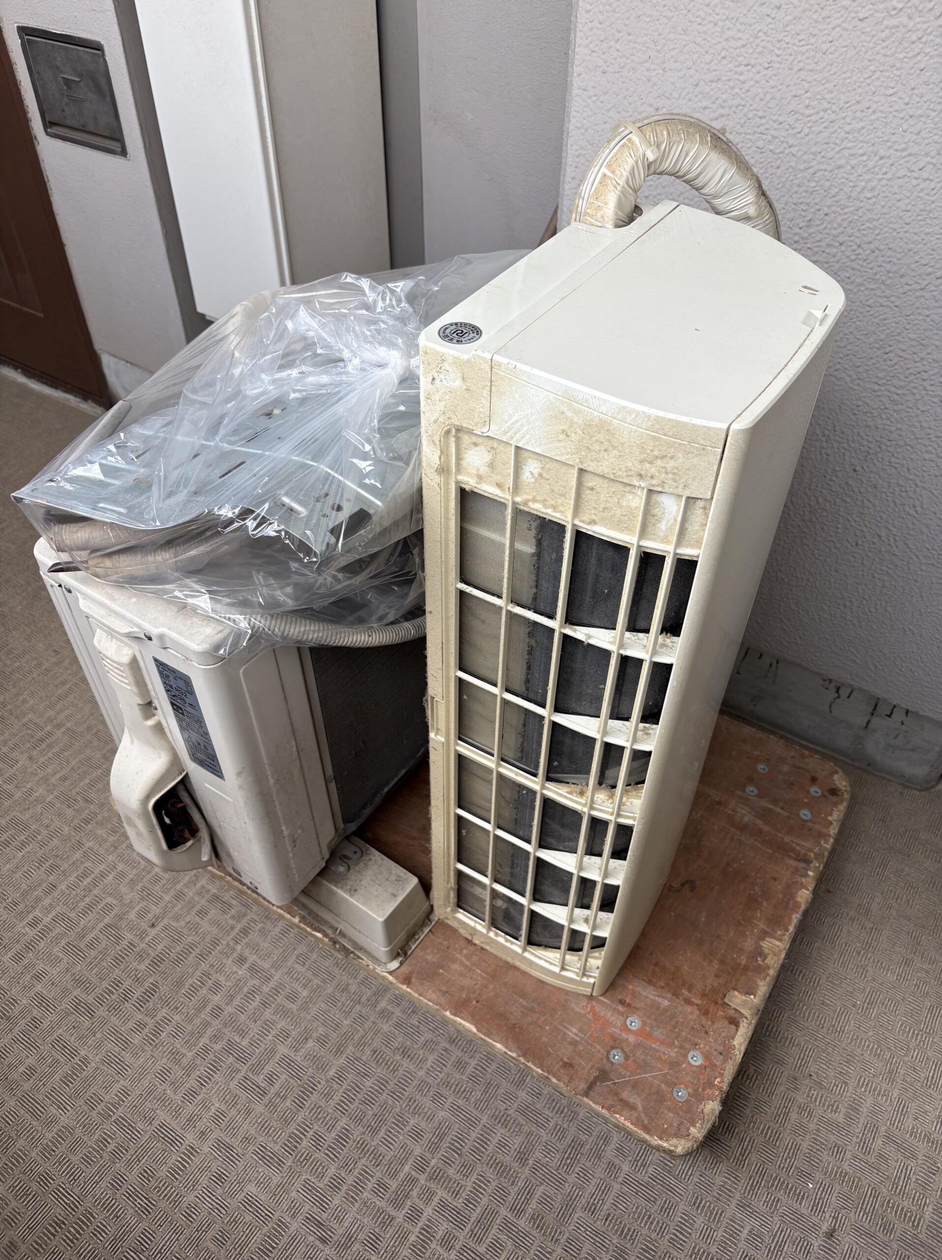 エアコンの回収をご依頼いただきました