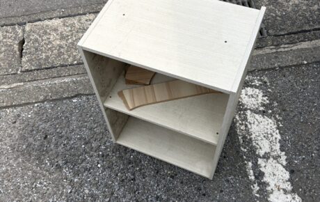 カラーボックスの回収をご依頼いただきました
