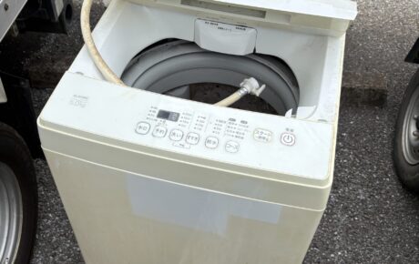 縦型洗濯機の回収・処分を行いました
