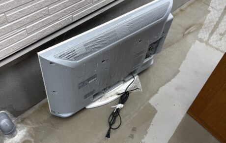 テレビの不用品回収を行いました！