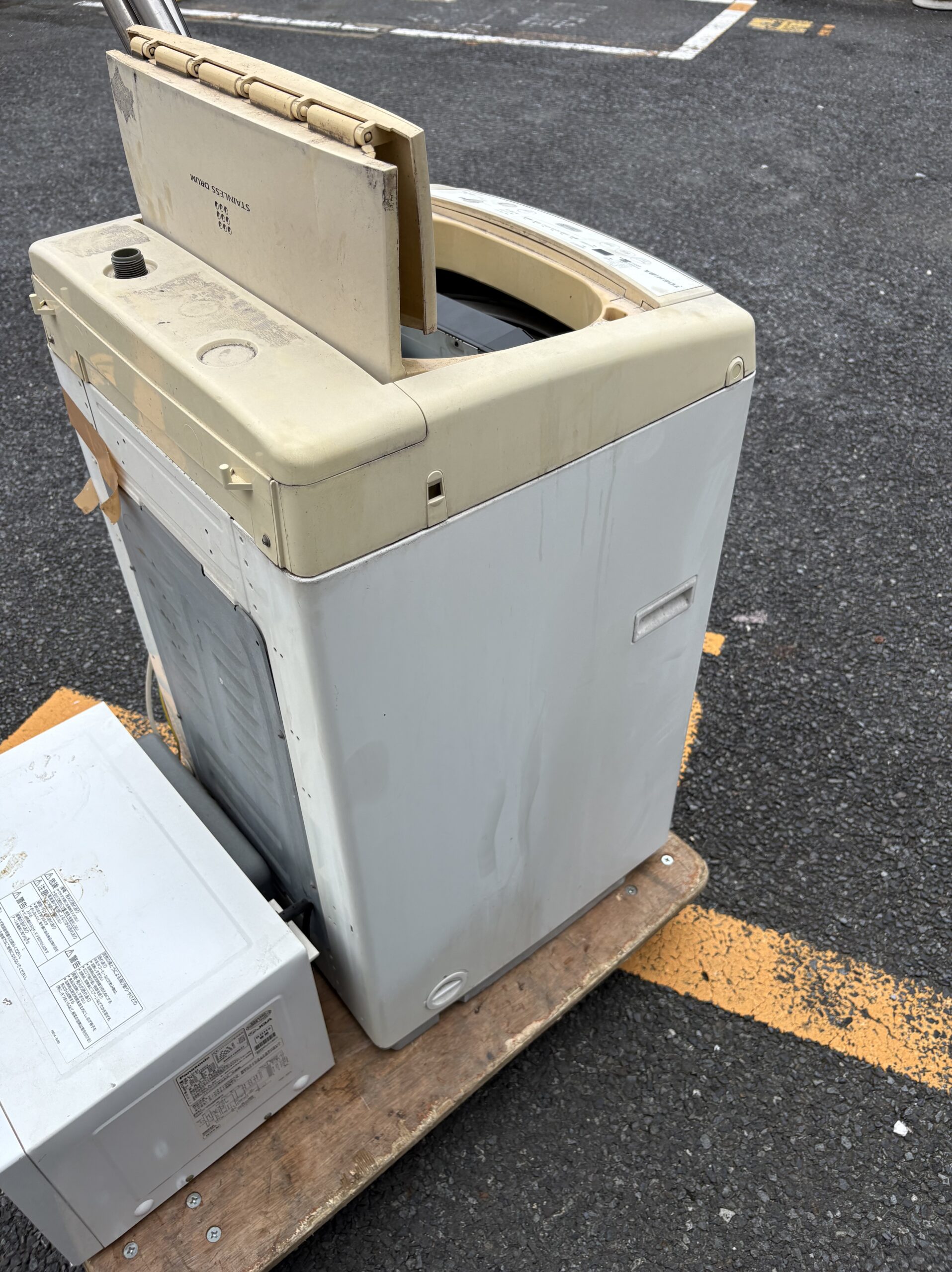 洗濯機の不用品回収｜重たい洗濯機もスムーズに搬出